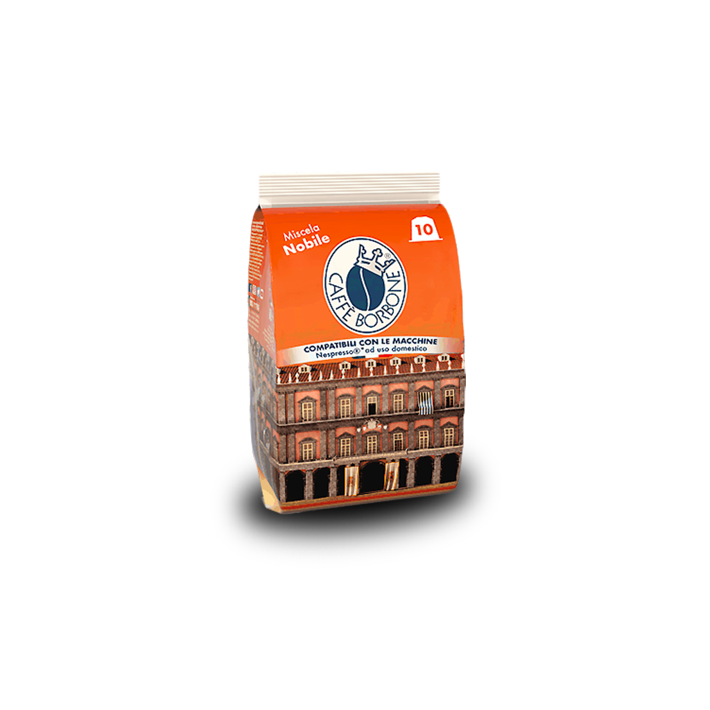 Coffee Borbone Nespresso ® compatible 10 capsules Nobile Italian Market - Italian Market