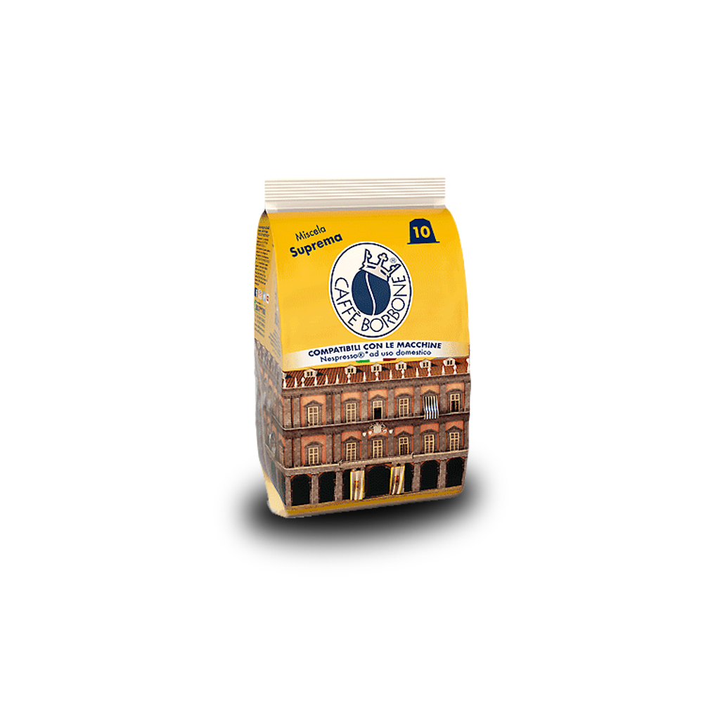 Coffee Borbone Nespresso ® compatible 10 capsules Suprema Italian Market - Italian Market