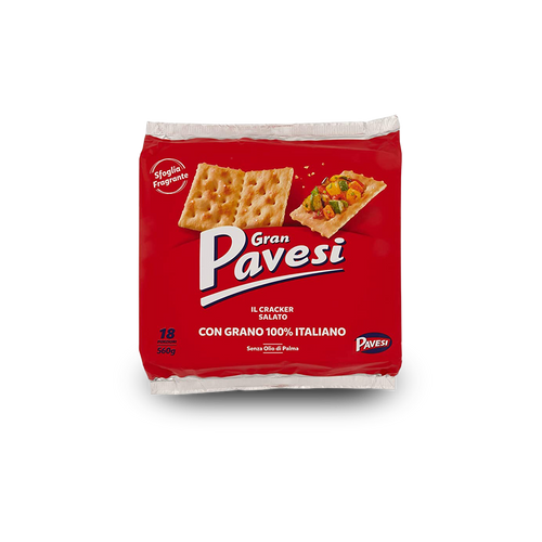 Pavesi Salty Crackers gr.560 - Italian Market