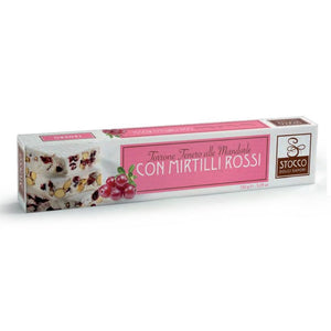 Soft nougat with almonds and cranberries Stocco 150gr